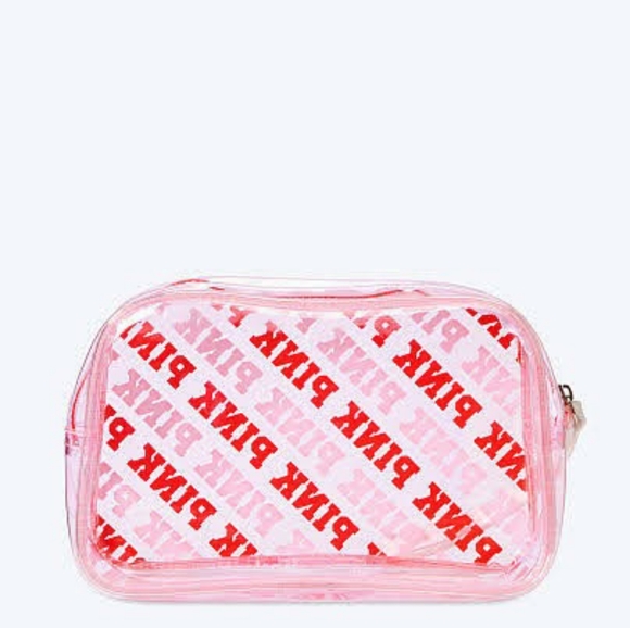 PINK Victoria's Secret Handbags - PINK Logo Beauty Bag